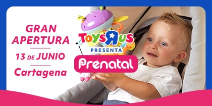 Gran apertura PRENATAL en el interior de Toys R Us Cartagena, 13 de junio 